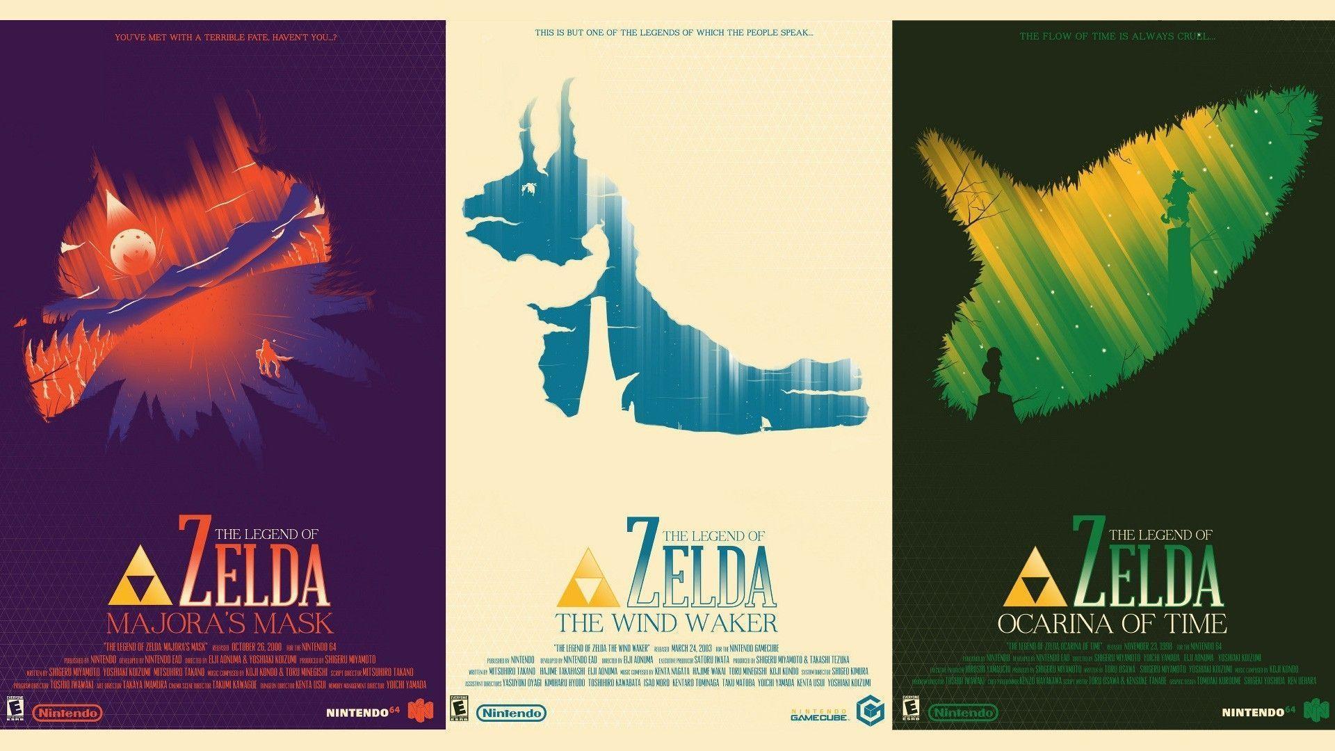 The Legend of Zelda posters Wallpaper #