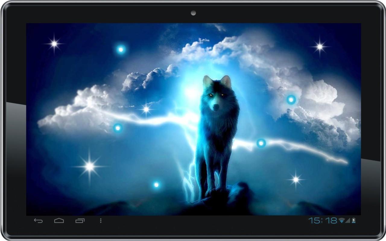 Wolves Night live wallpaper Apps on Google Play