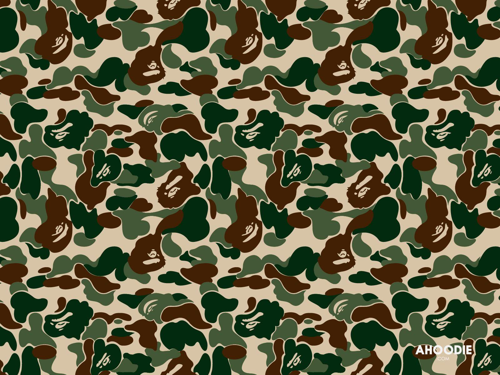 Bape Camo Camouflage Wallpaper Desktop Background Logo Quality