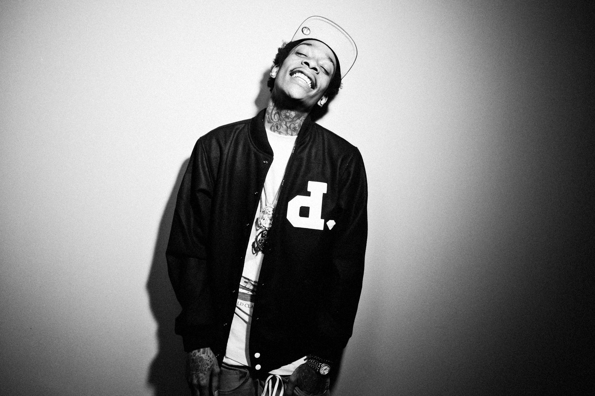 wiz khalifa smiling