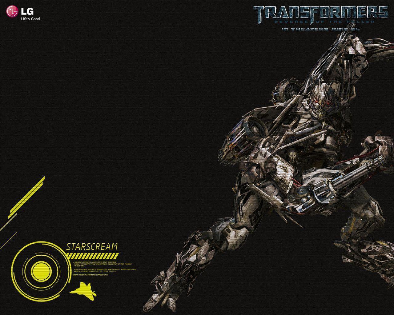 Starscream Transformers Wallpaper