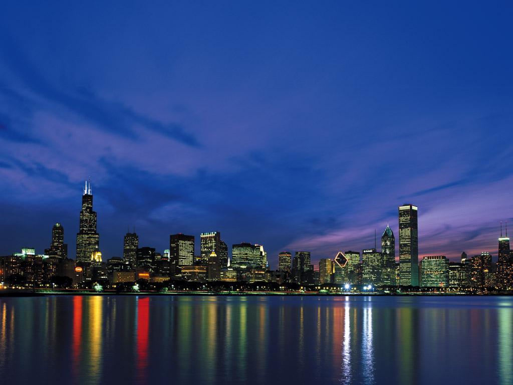 Photo Chicago Skyline Travel photo and wallpaper