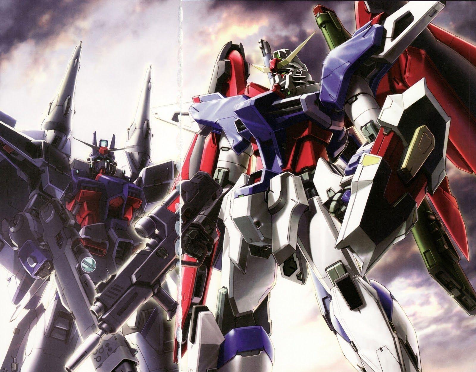 Mobile Suit Gundam SEED Destiny Wallpapers - Wallpaper Cave