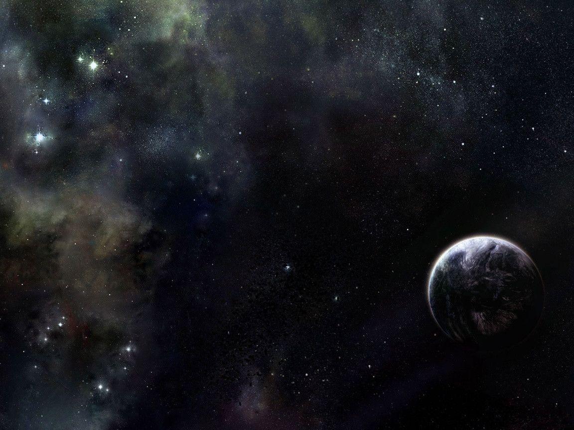 Dark Space Background HD Image & Picture