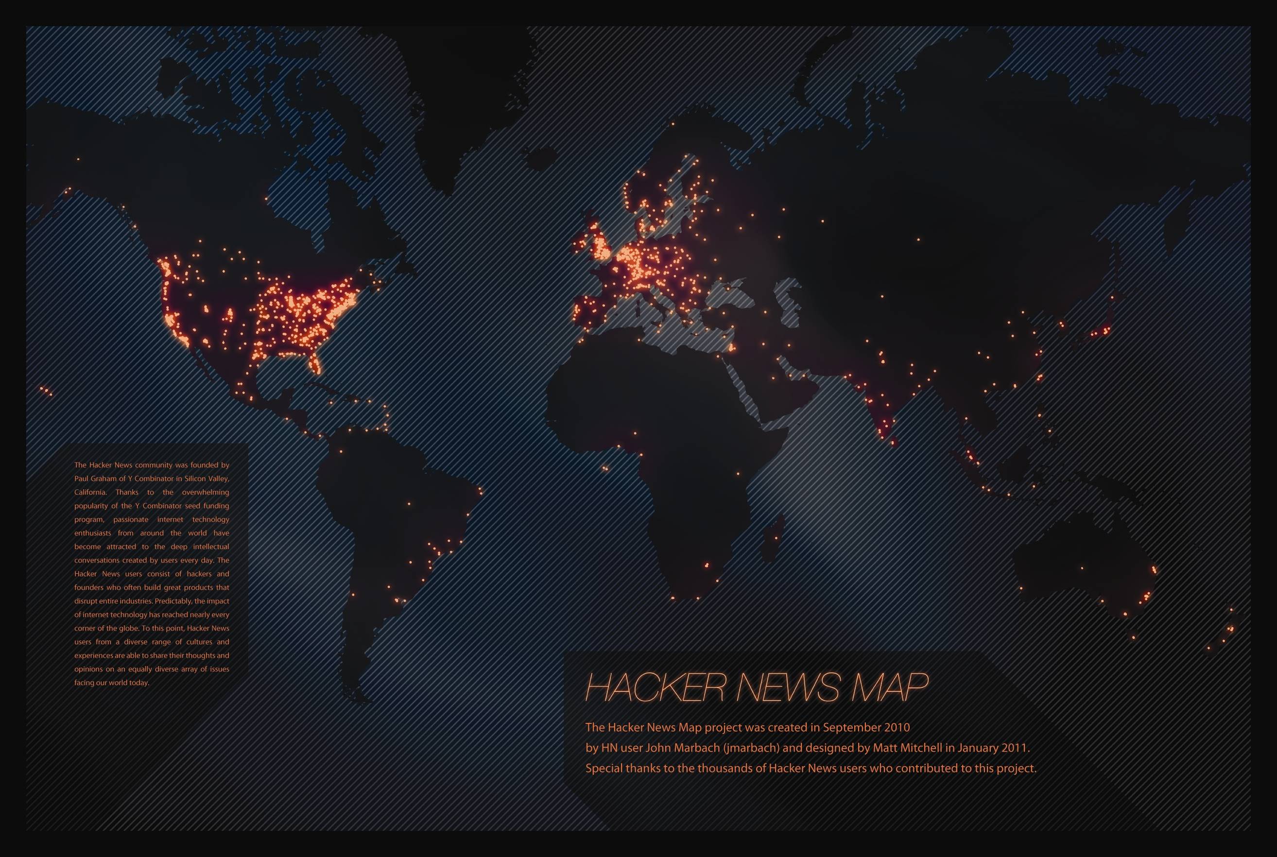The Hacker Map