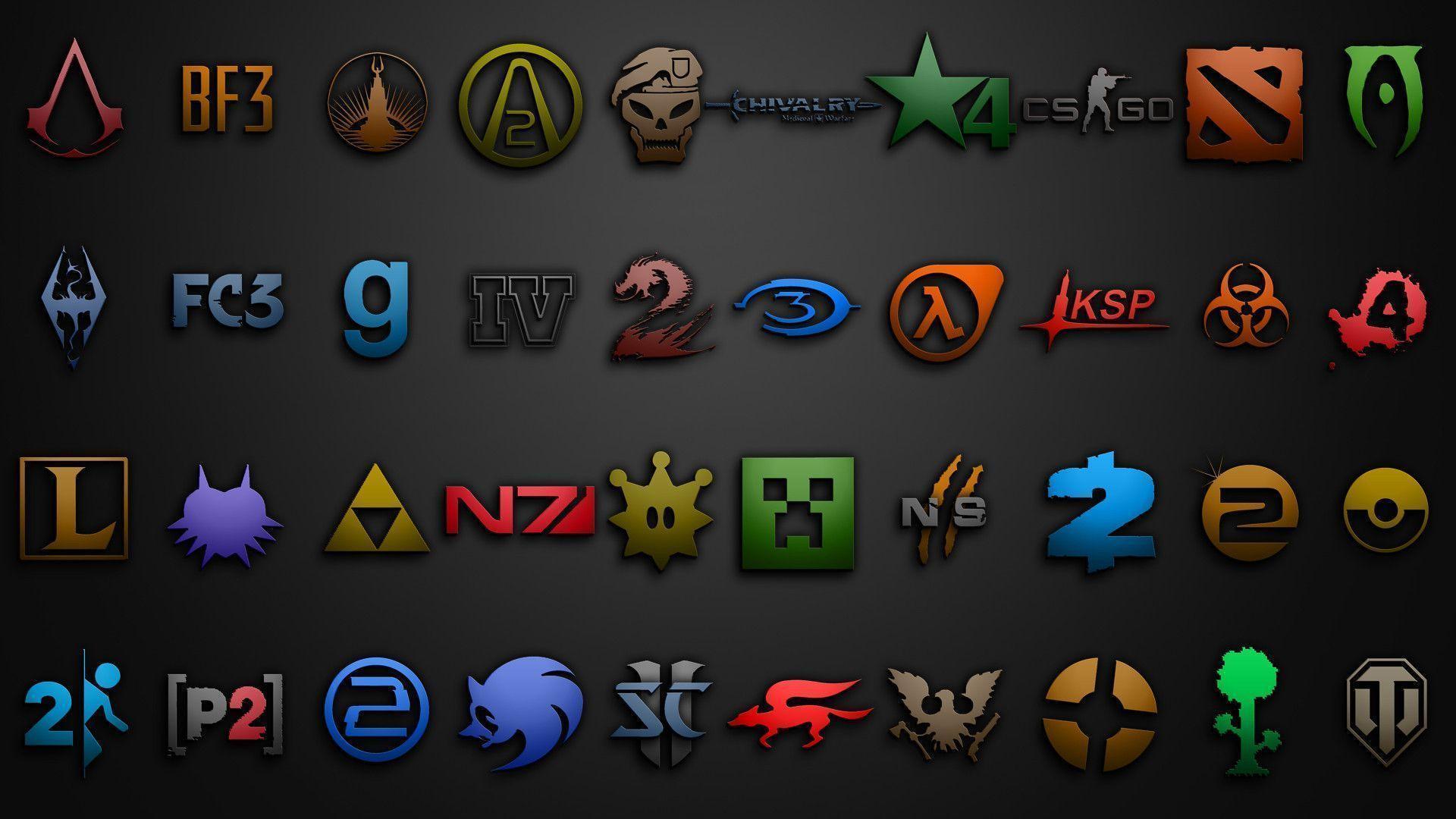 All Gaming Logos Wallpaper