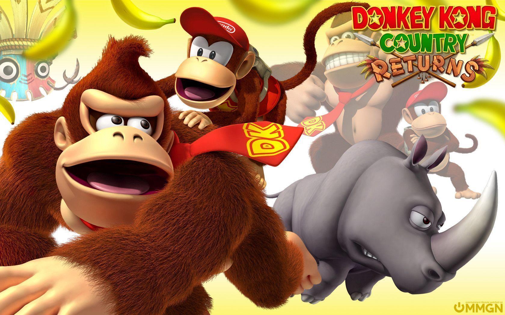 Donkey Kong Country Returns Wallpapers - Wallpaper Cave