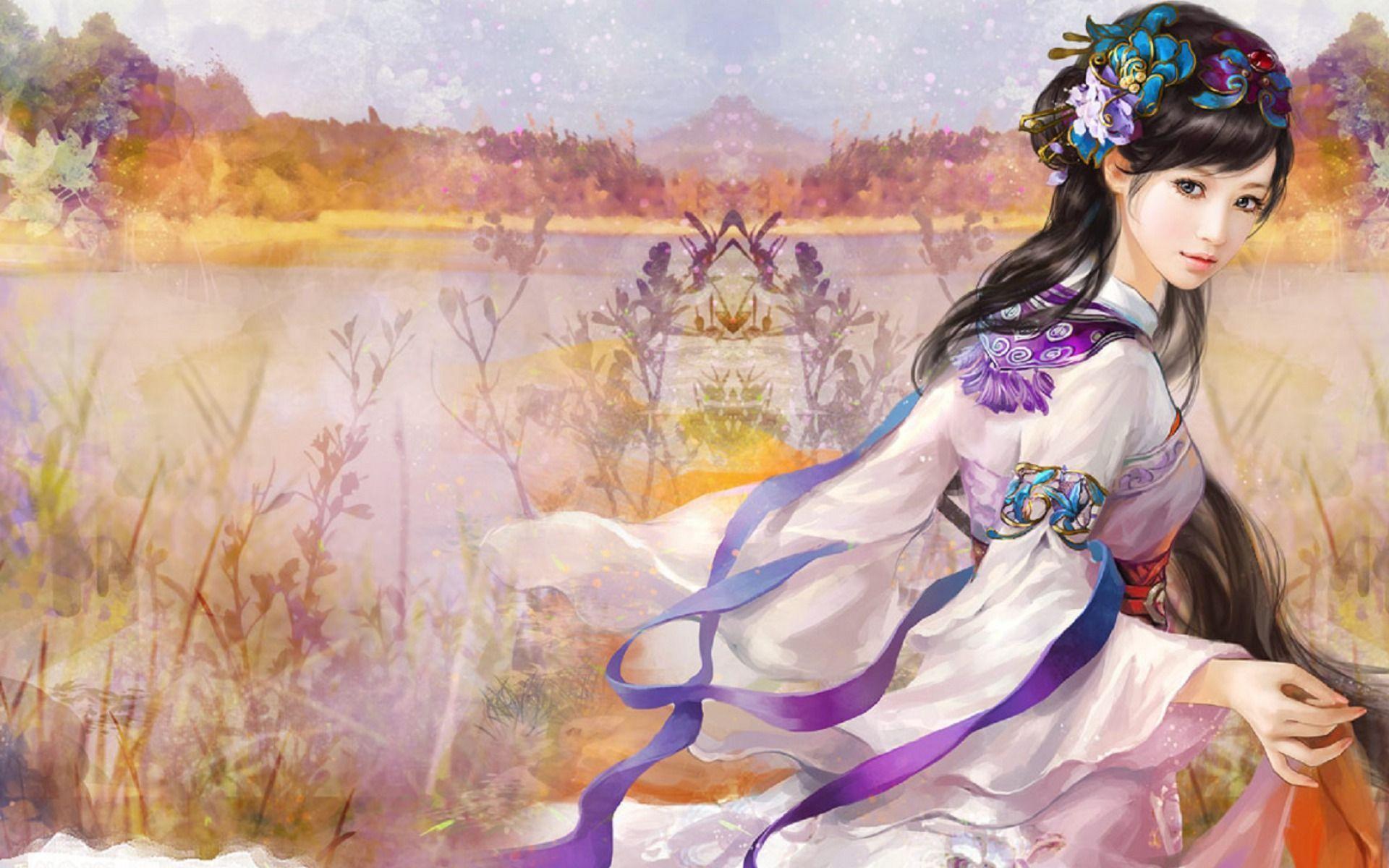 Anime Kimono Wallpapers  Top Free Anime Kimono Backgrounds   WallpaperAccess