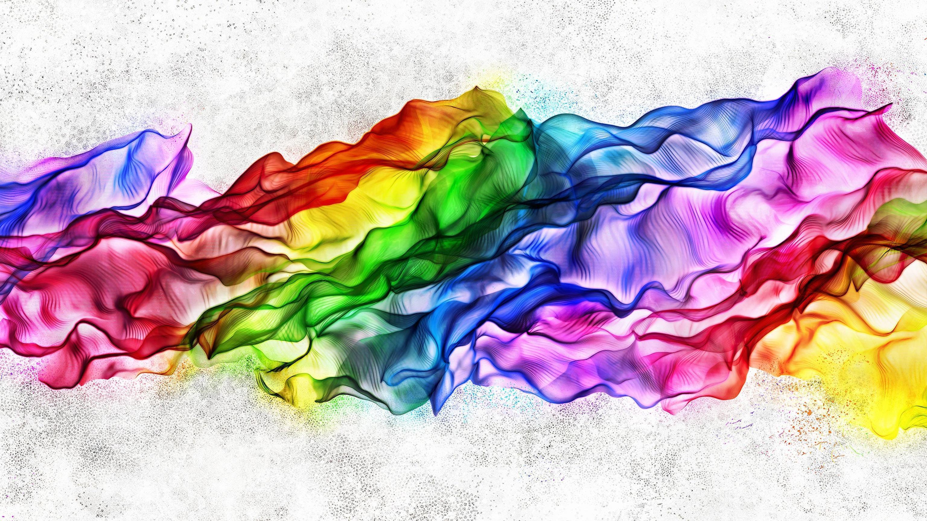 Abstract Multicolor Rainbows 1920x1200 Wallpaper Download