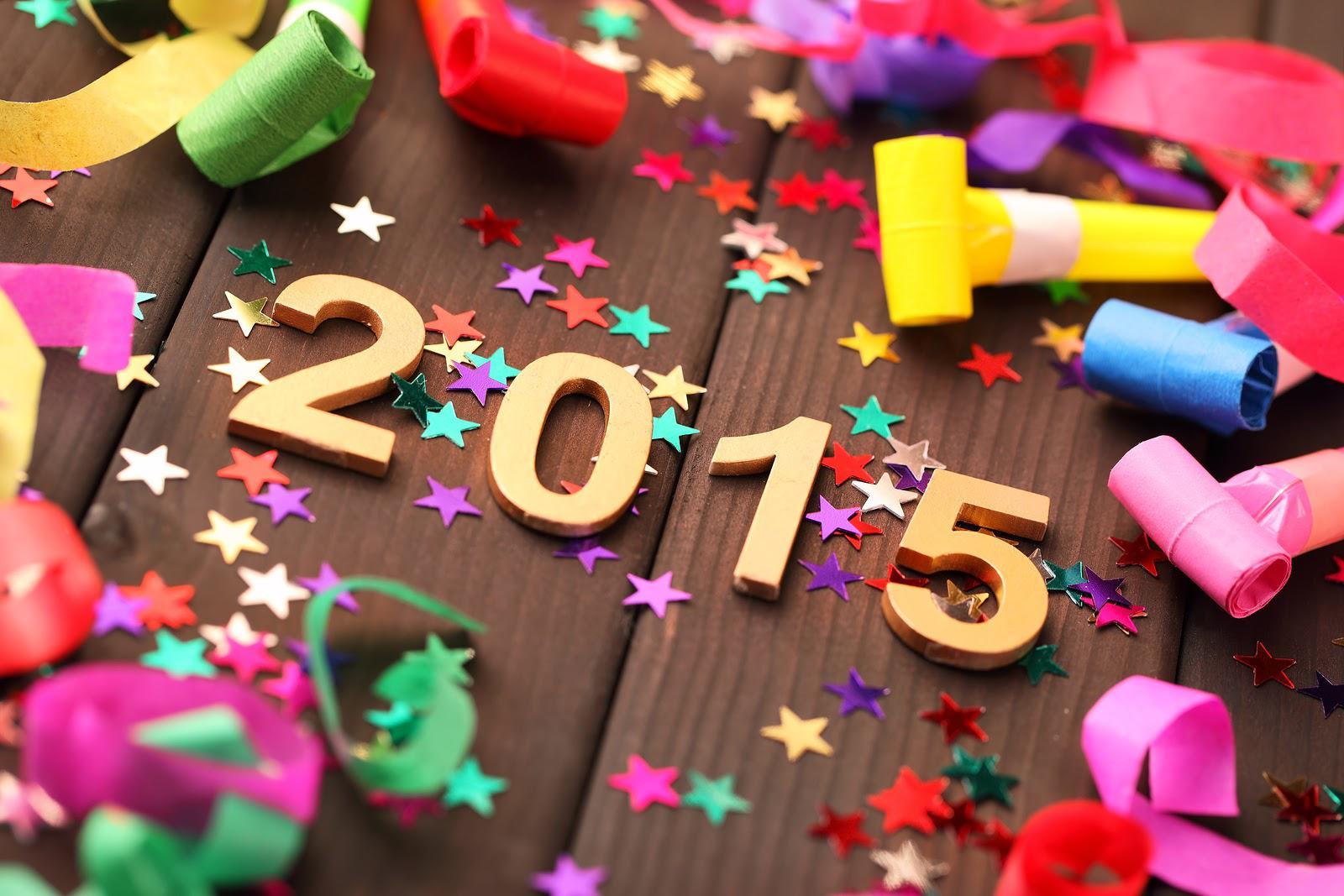 happy new year colorfull HD wallpaper