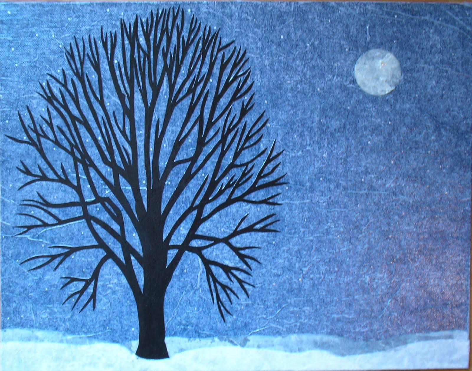 Paper Creations by Shaina Otto: My first Winter Scenes