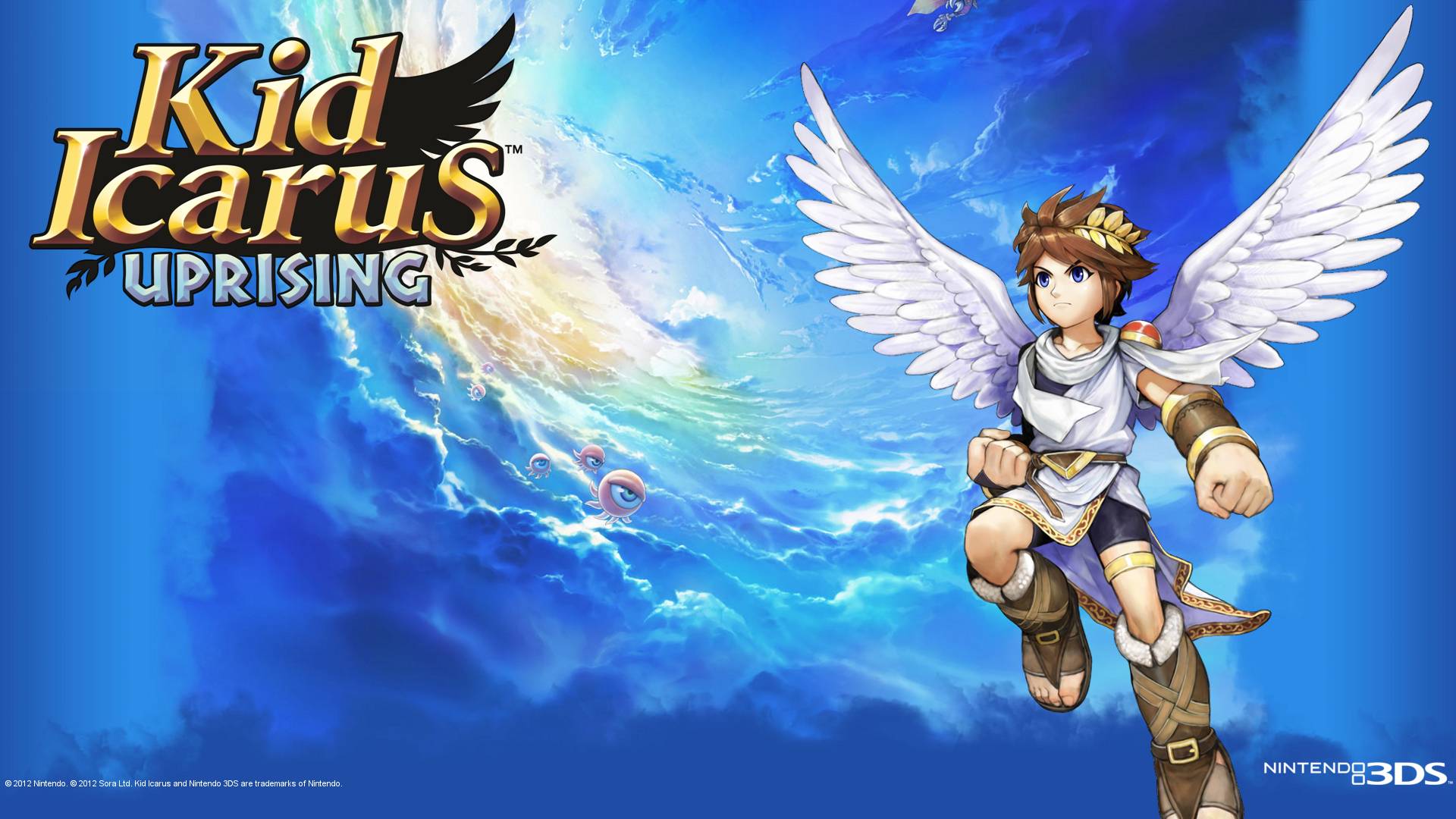 Kid Icarus: Uprising Wallpaper 3DS Group Gallery