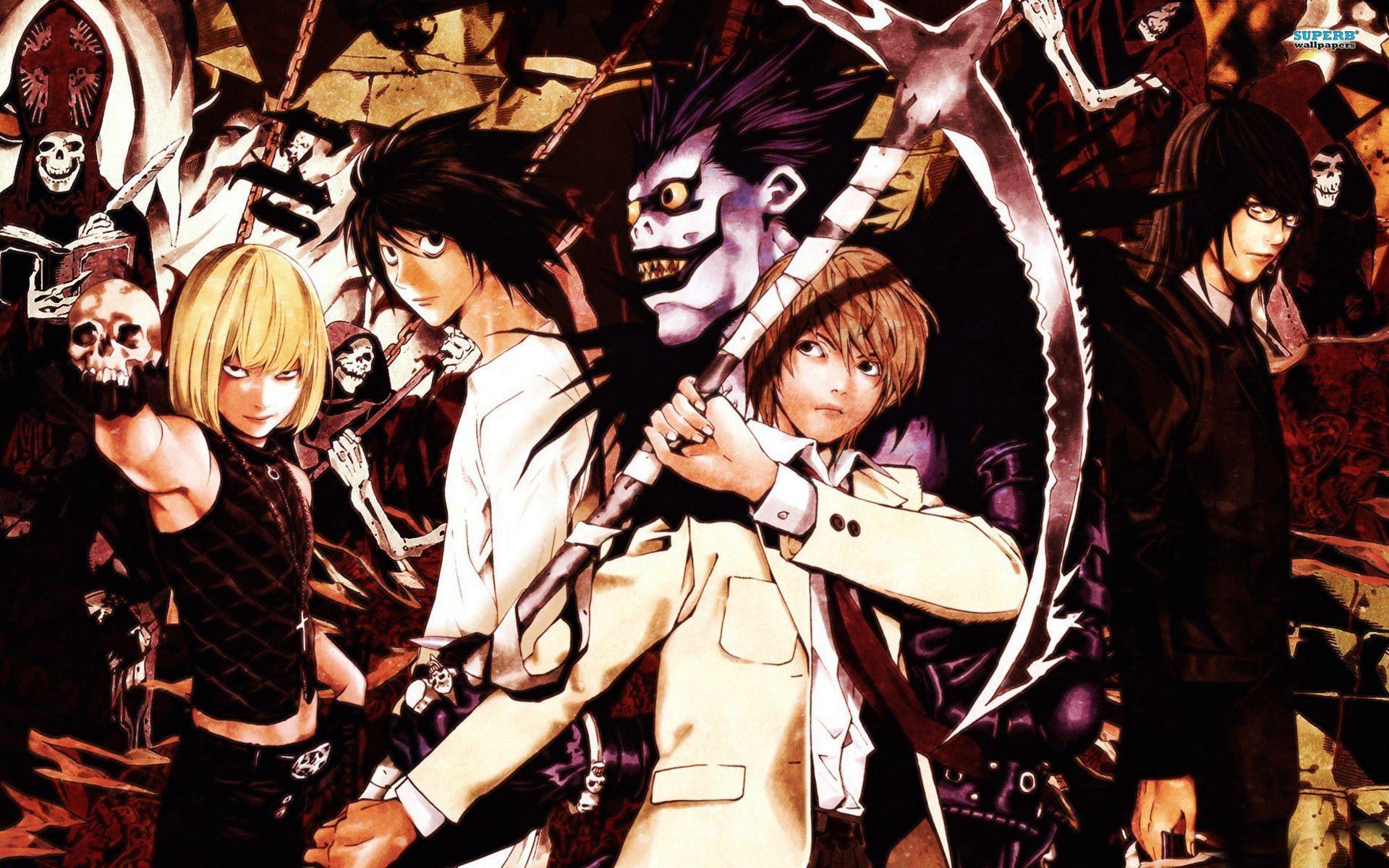 Death Note Backgrounds Wallpaper Cave Death Note Backgrounds Wallpaper Cave