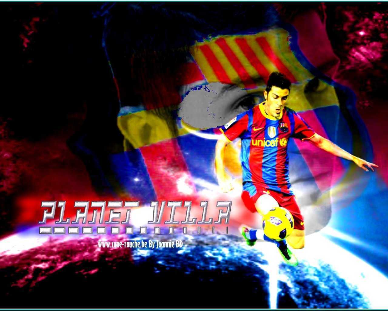 David Villa FC Barcelona Wallpaper Villa Wallpaper
