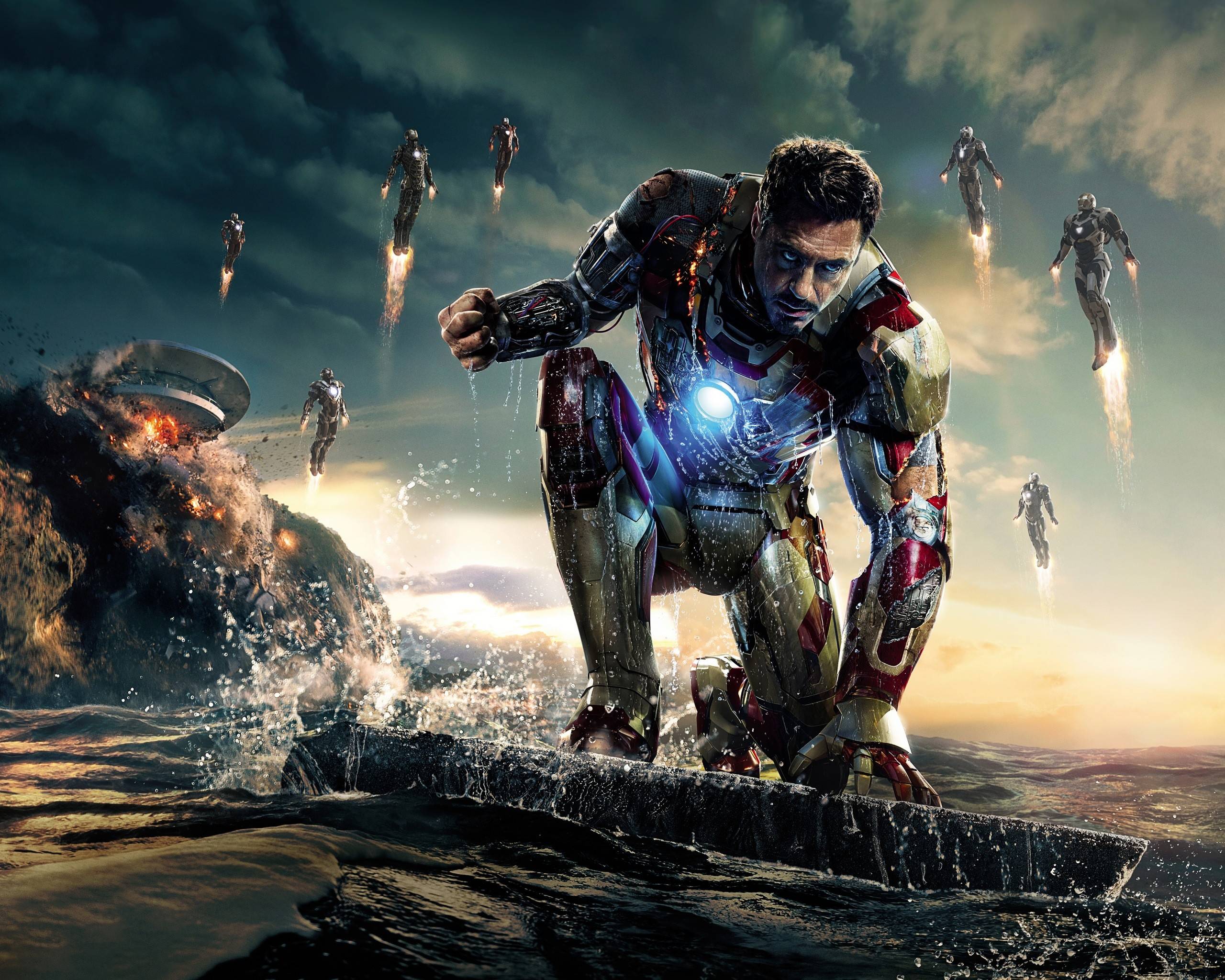 Wallpapers For > Iron Man 3 Wallpapers Hd 1024x768