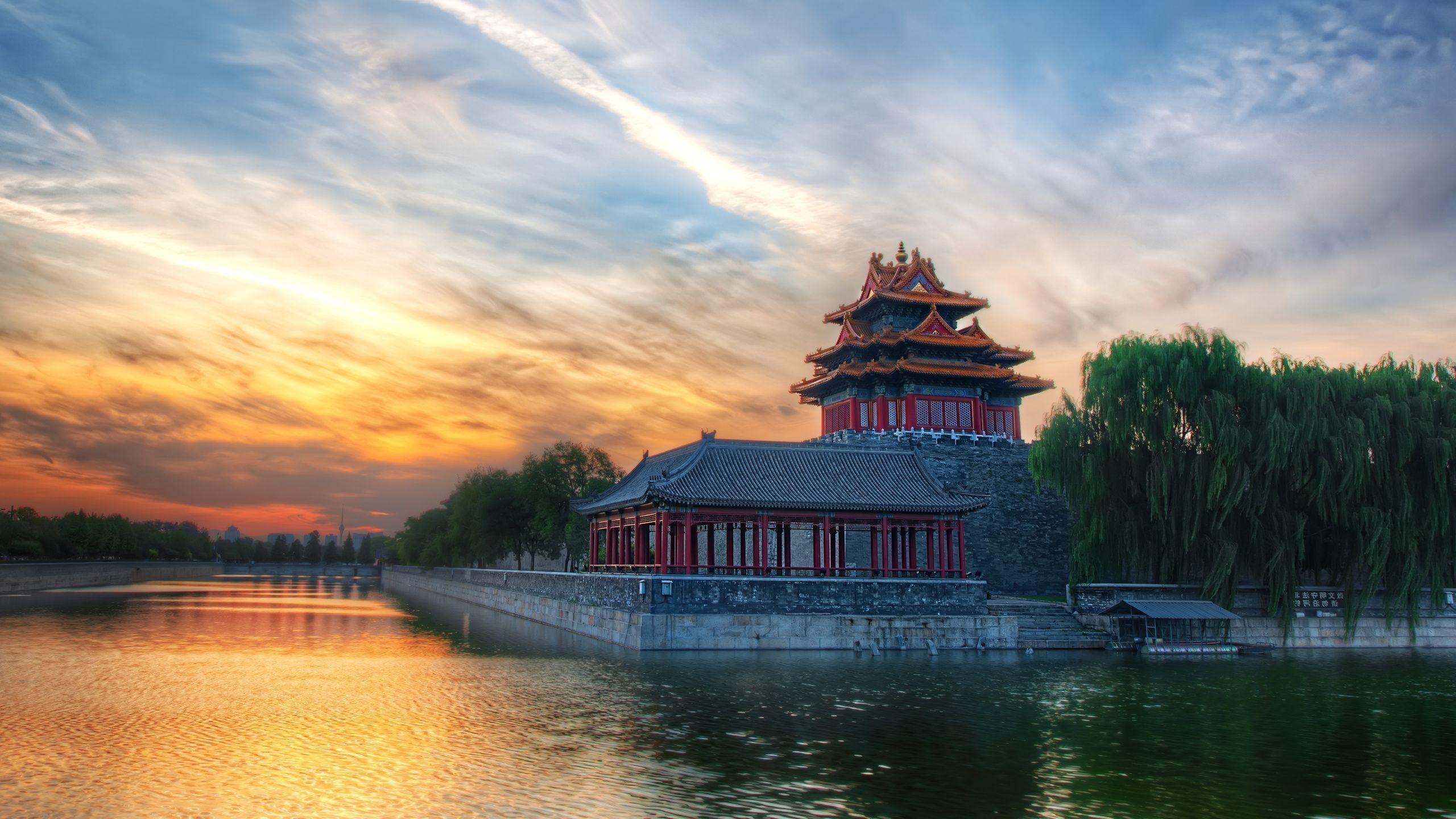 Forbidden City Landscape Wallpaper HD Wallpaper