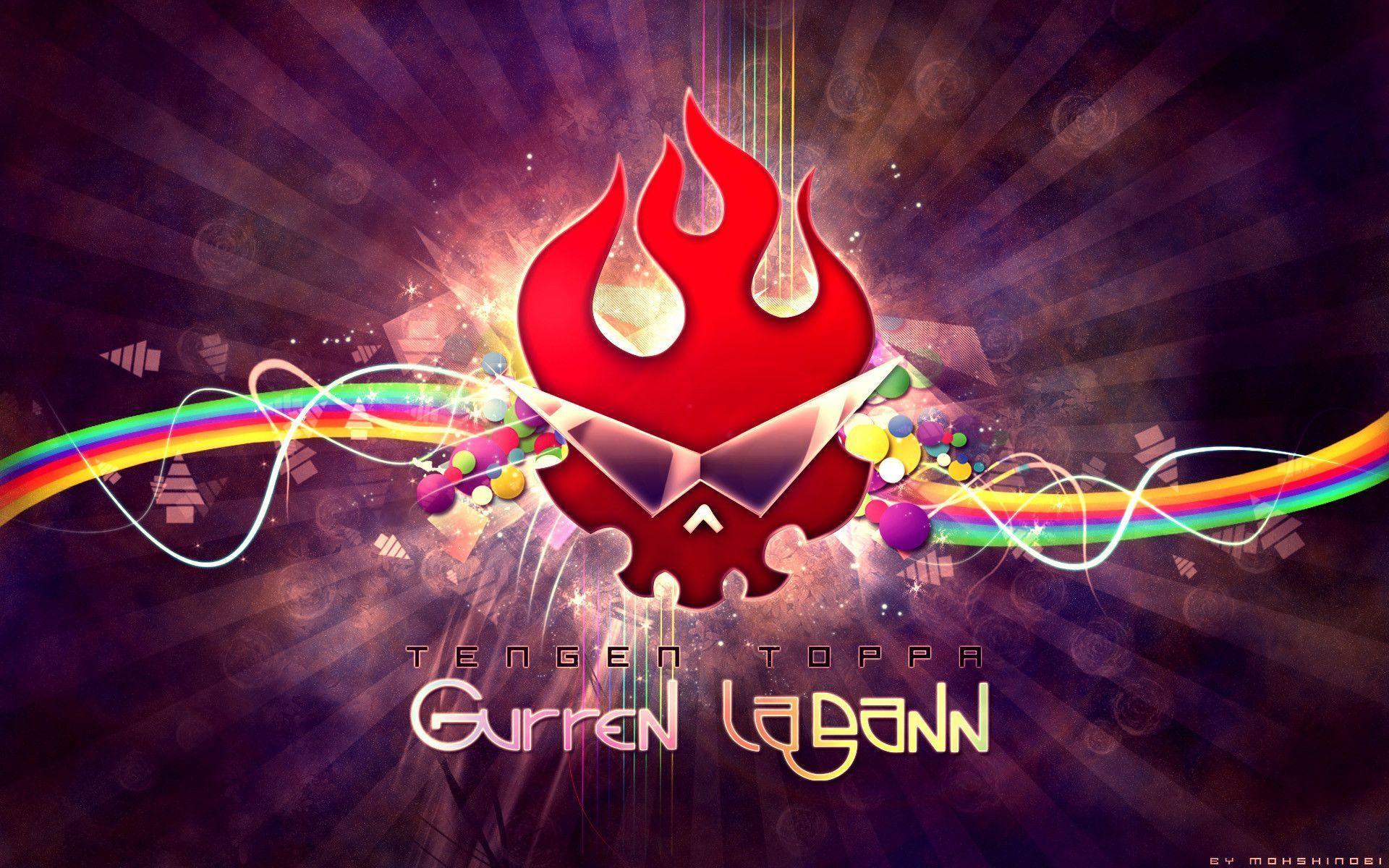 image For > Gurren Lagann Logo Wallpaper