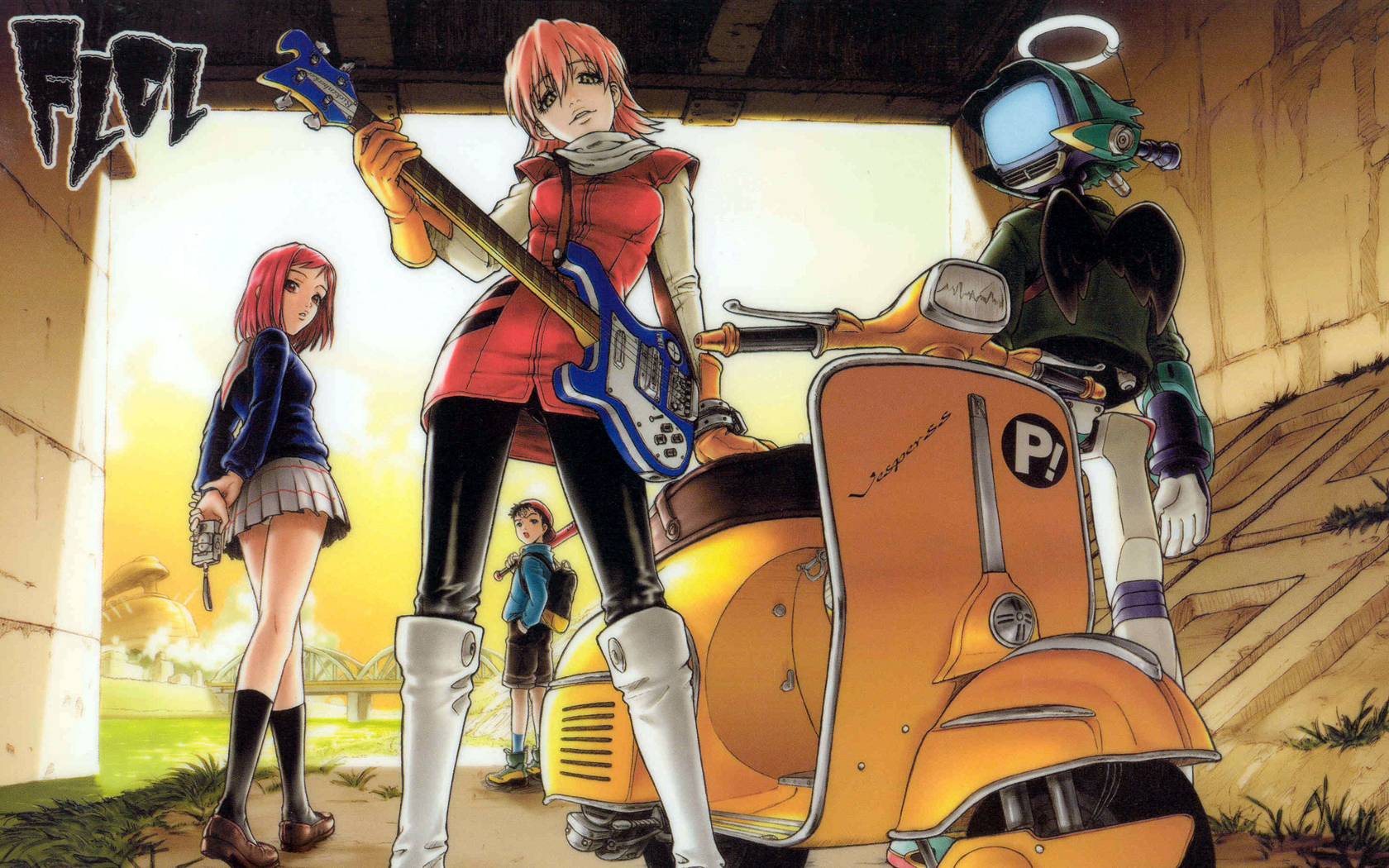 FLCL Computer Wallpaper, Desktop Background 1680x1050 Id: 127711