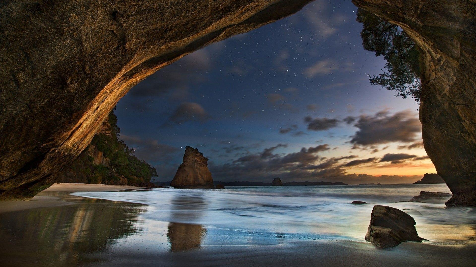Beach At Night Wallpapers - Wallpaper Cave
