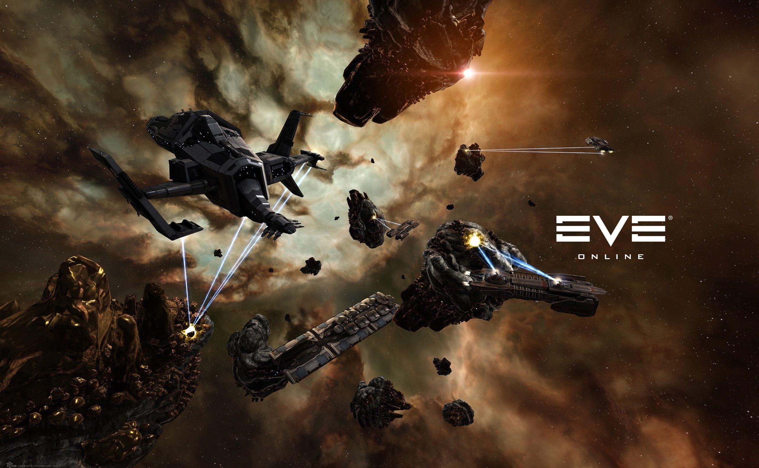 EVE Online Space War Wallpaper
