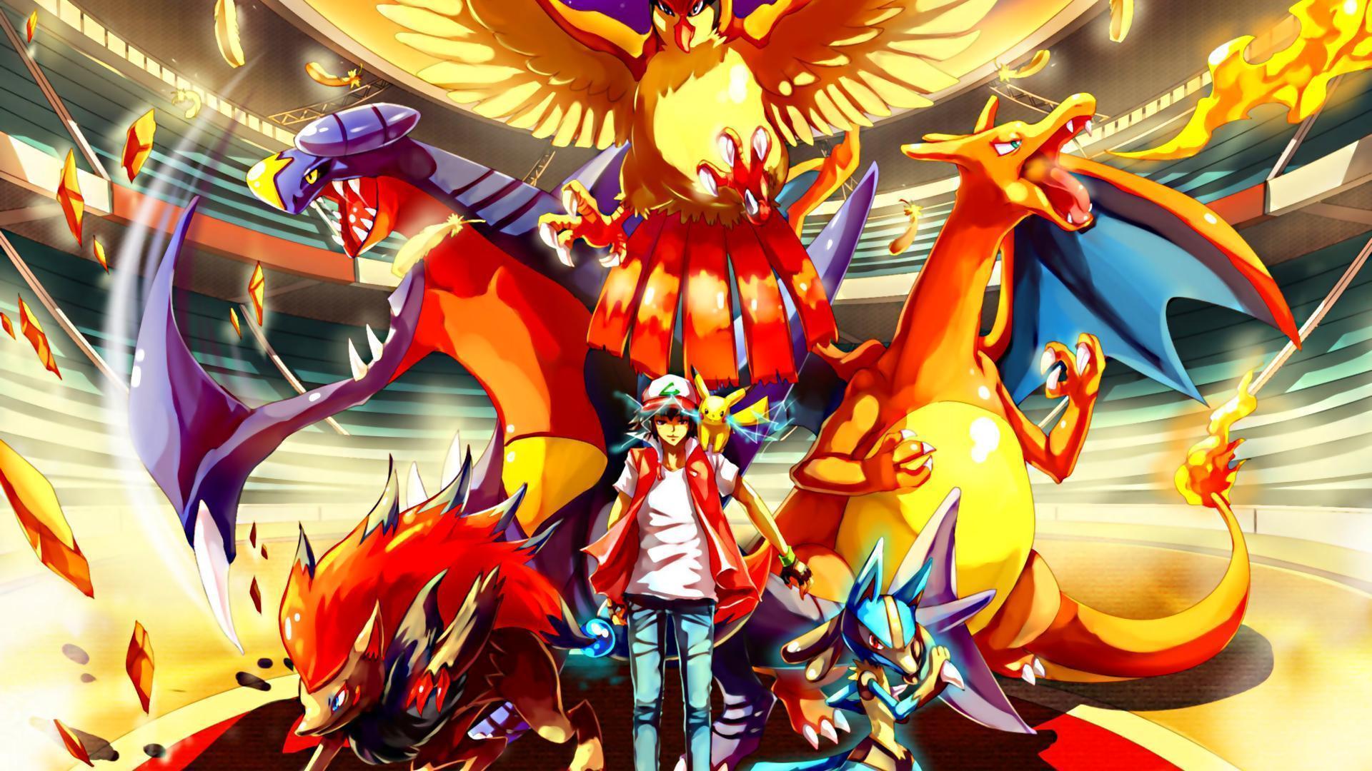 red wall - Red (Pokemon) Wallpaper (32627037) - Fanpop