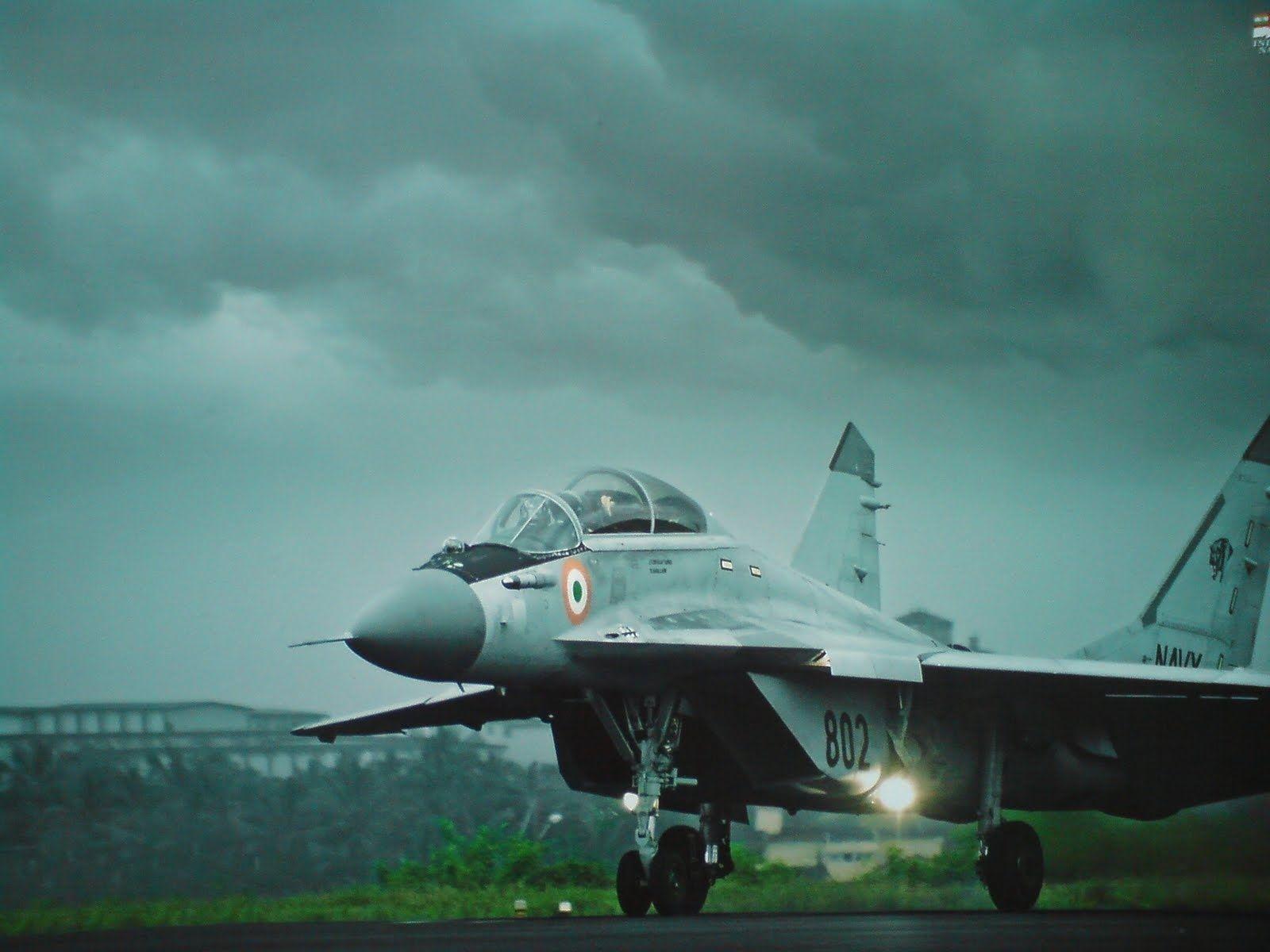 Download wallpaper MiG- fighter, airfield free desktop