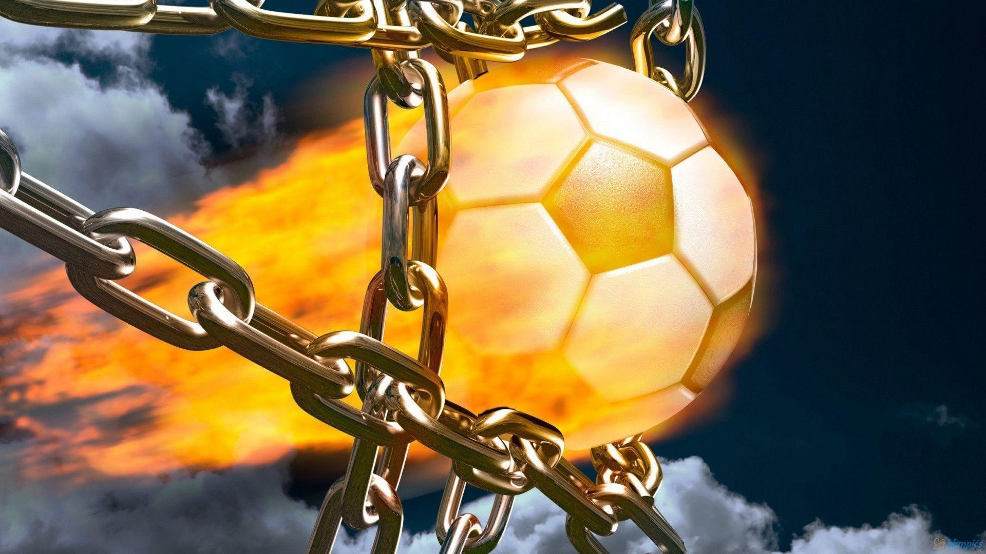 Cool Soccer Ball. Football HD Wallpaper