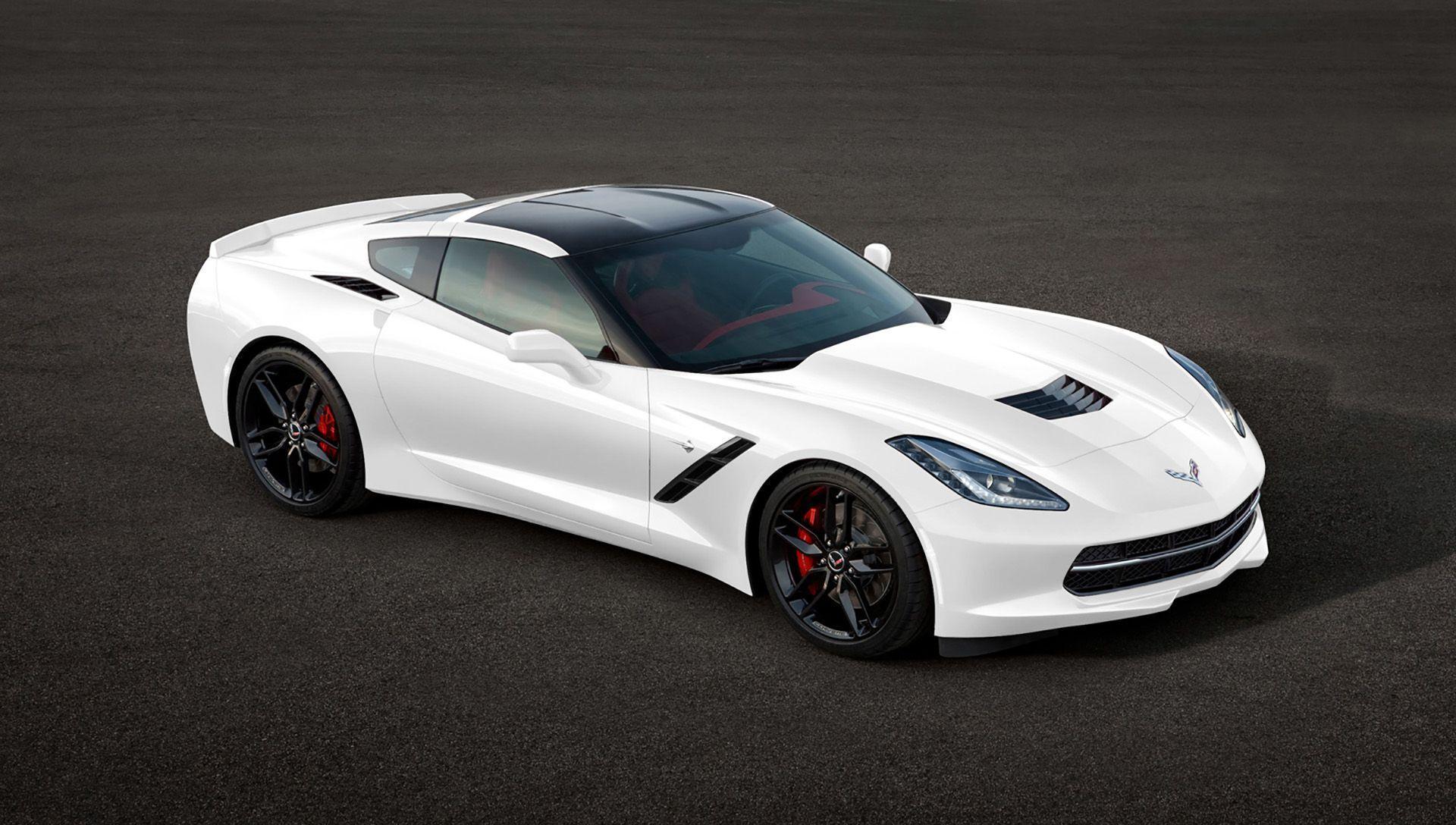 Chevrolet Corvette Stingray White Image Wallpaper Car