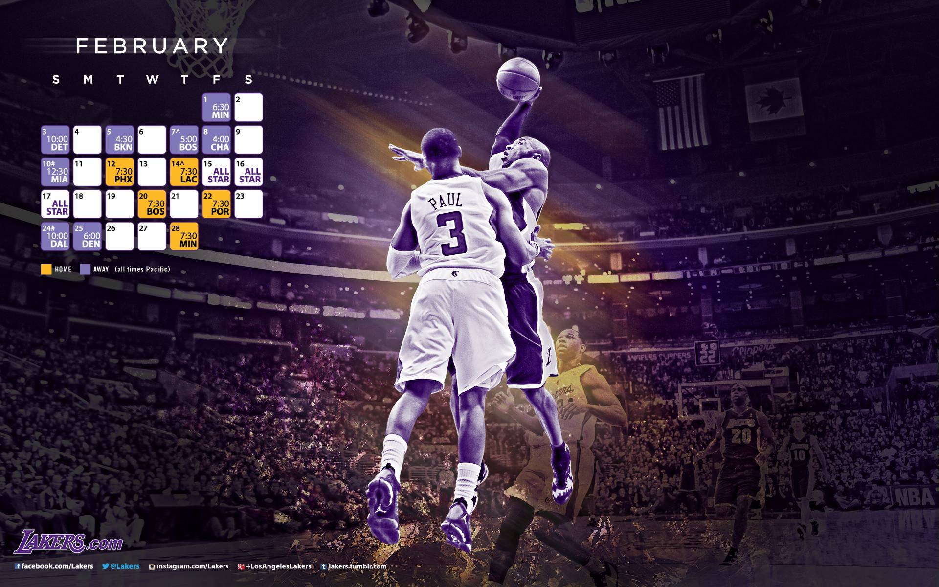 Angeles Lakers Wallpapers - Wallpaper Cave