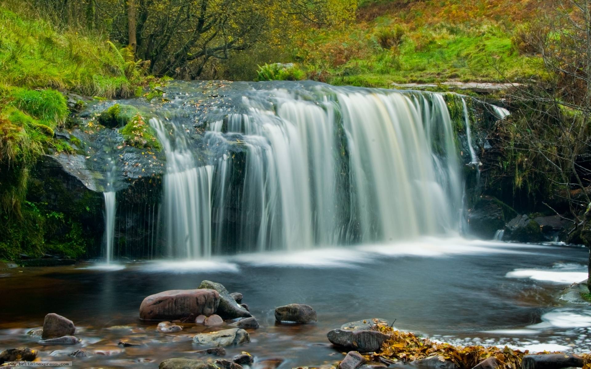Photo of Blaen y Glyn waterfall
