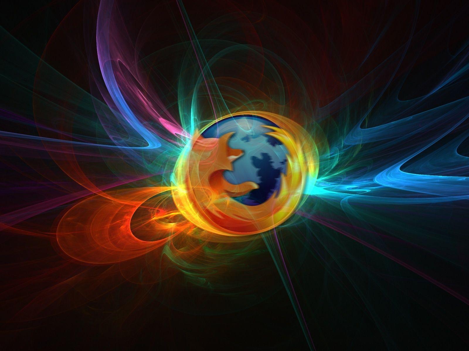 Abstract Firefox Wallpaper