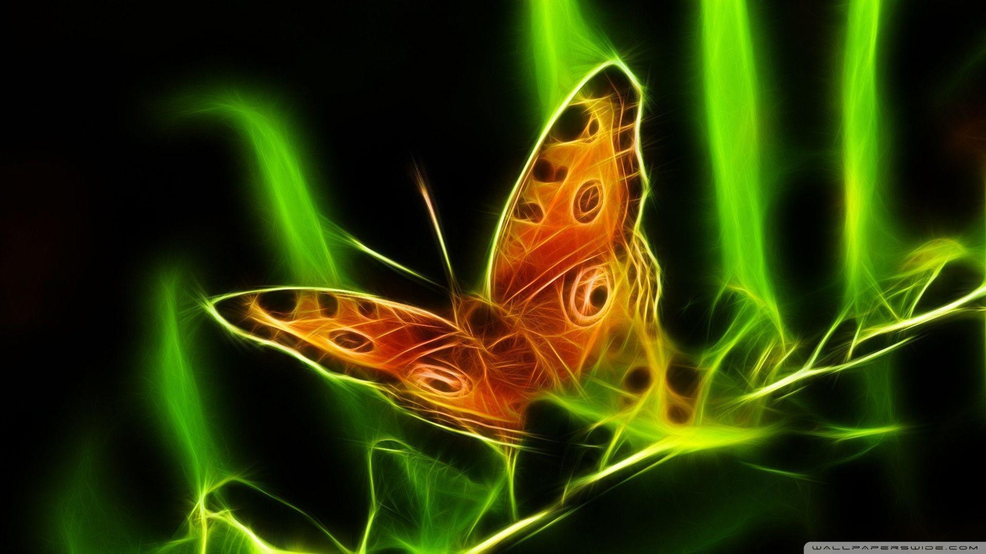 Abstract Butterfly, Desktop and mobile wallpaper