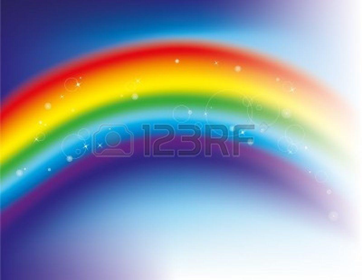 Rainbow Background HD Desk HD Wallpaper