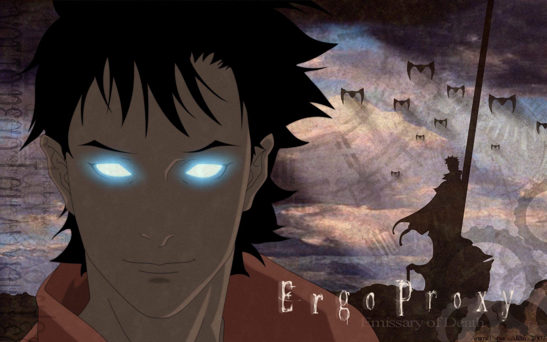 Download Protagonist From Ergo Proxy In A Dramatic Backdrop Wallpaper