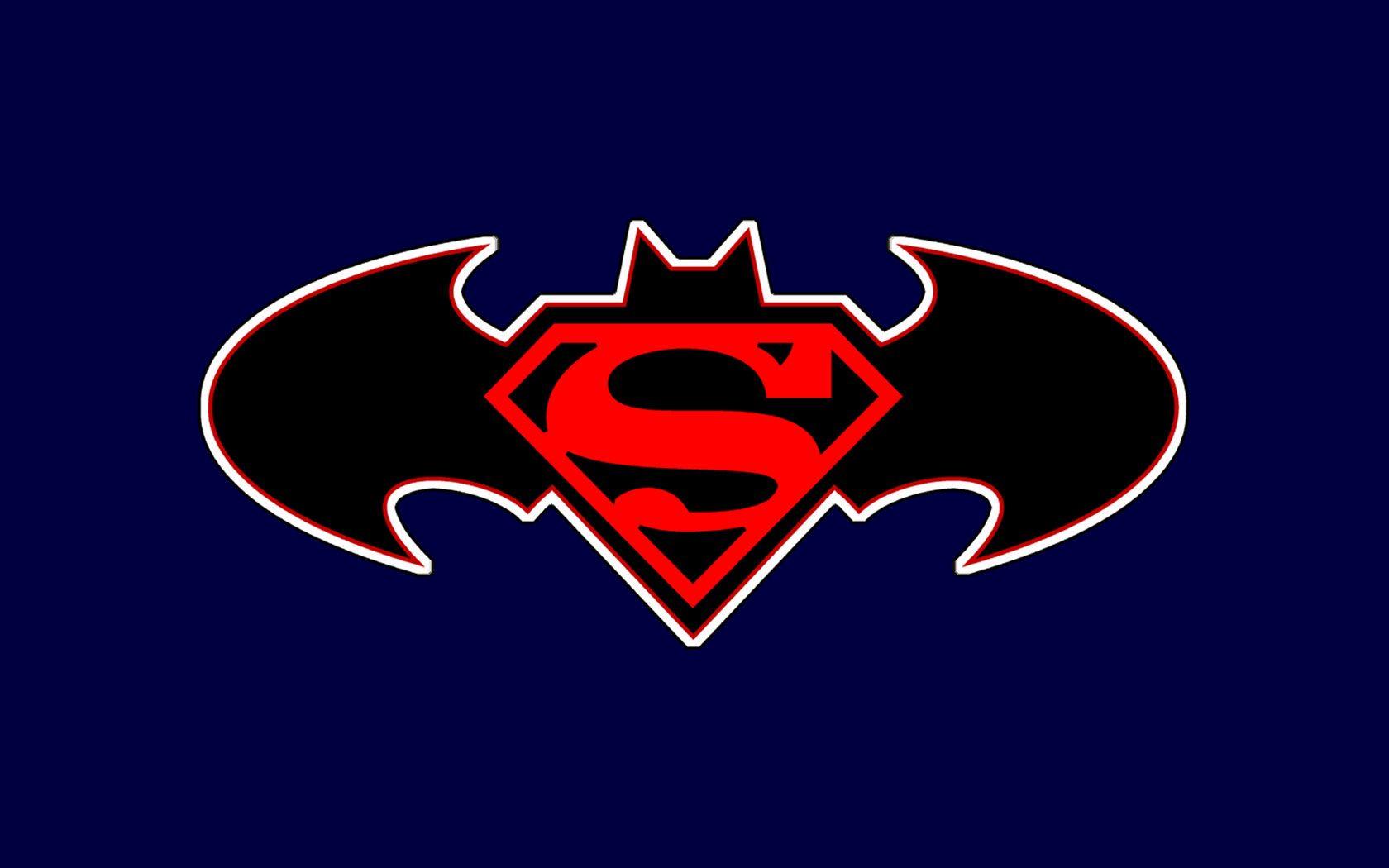 Animals For > Superman And Batman Logo Wallpaper