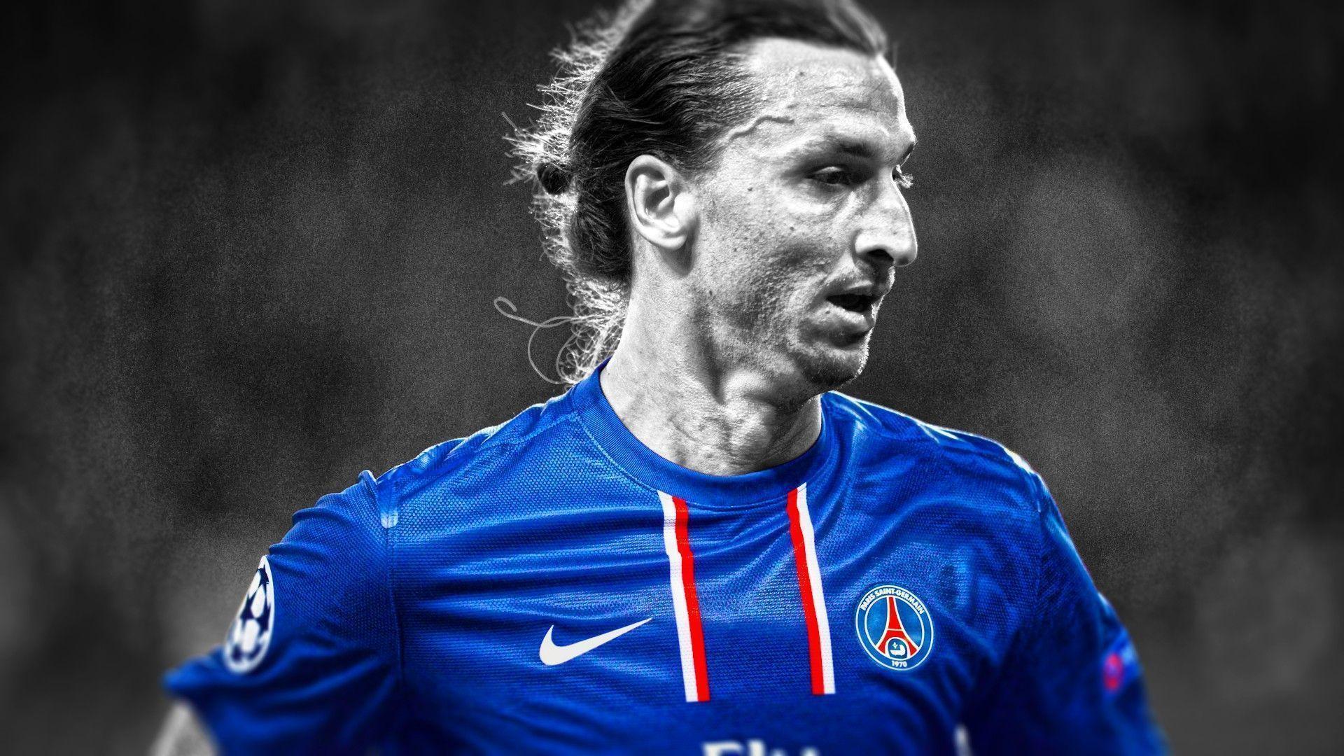 Zlatan Ibrahimovic. HD Wallpaper 1080p