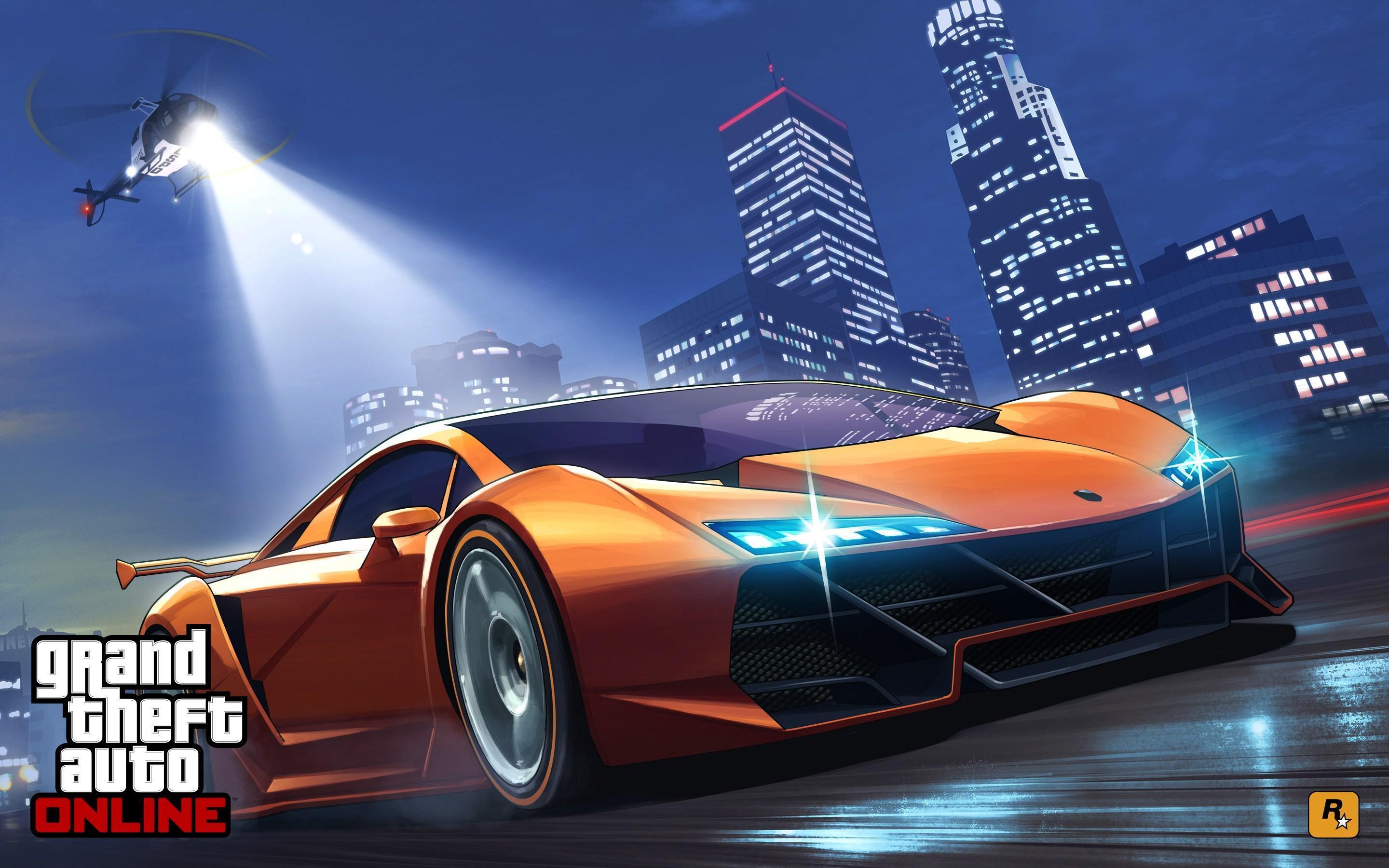 Free HD Grand Theft Auto Online 2015 Game Wallpaper Download