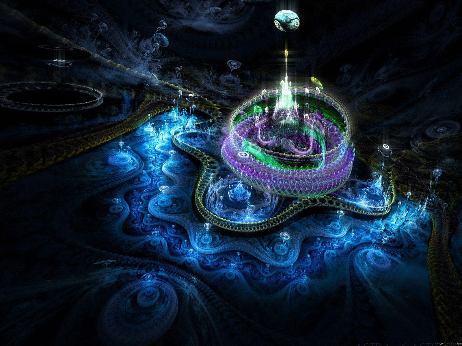 Abstract Art Gallery Wallpaper