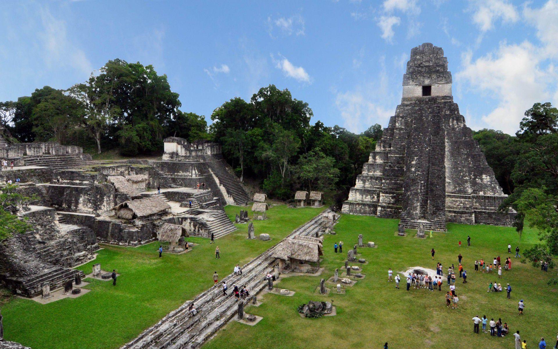 Mayan Ruins Tikal Guatemala Wallpaper