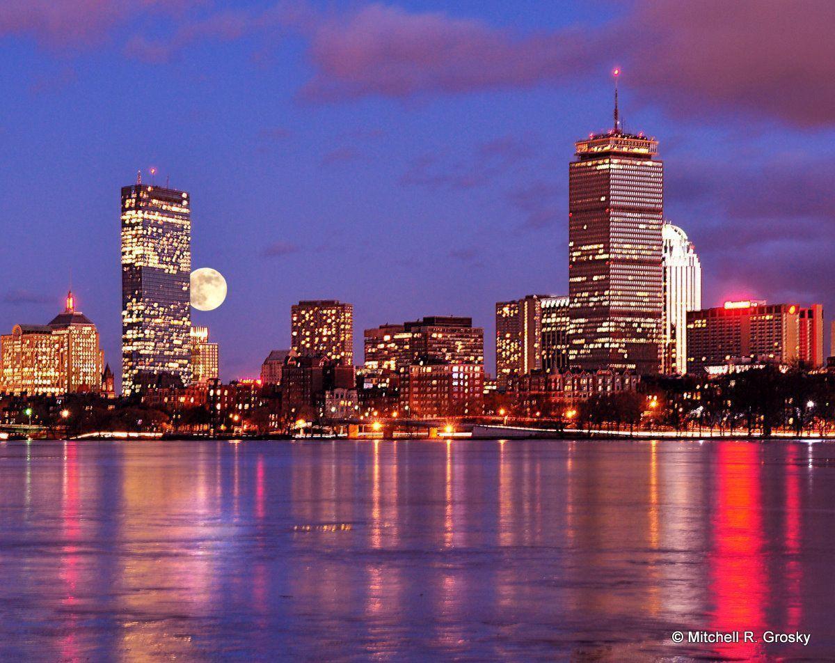Boston Skyline Wallpaper 99238 HD Wallpaper: 1200x952