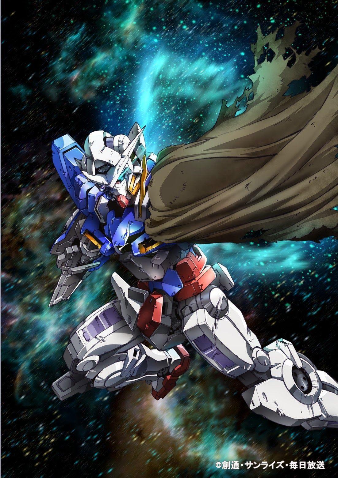 GN 001RE Gundam Exia Repair Wallpaper Poster Image Kits