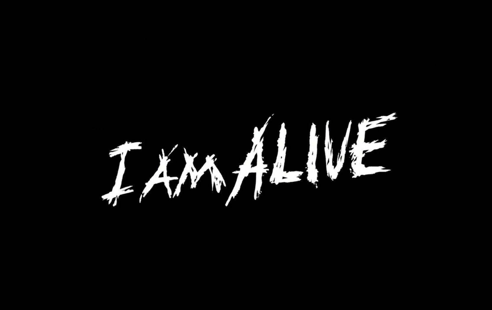 I am Alive Logo Wallpaper
