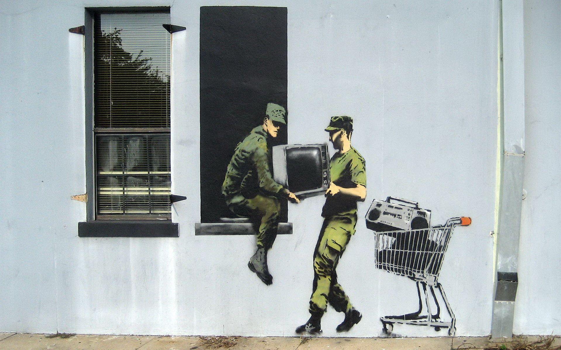 Banksy Hd Wallpapers Wallpaper Cave