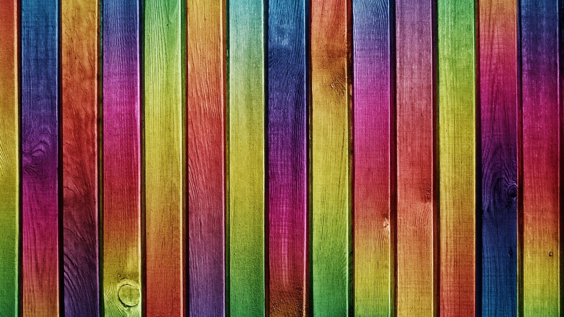 Colorful Wood Backgrounds