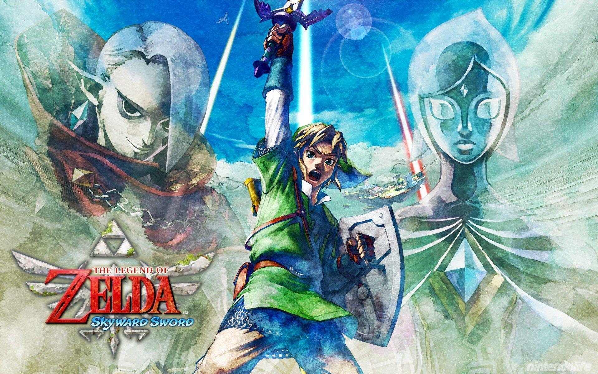 Out Today: The Legend of Zelda: Skyward Sword and Wallpaper