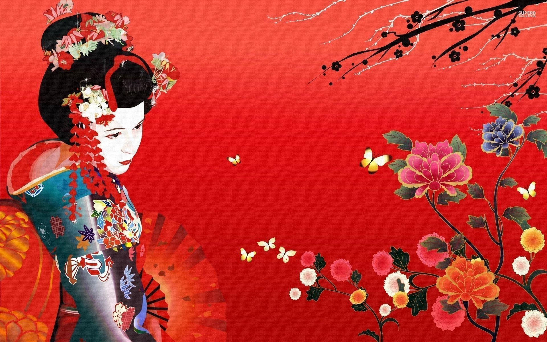 Geisha Wallpapers - Wallpaper Cave