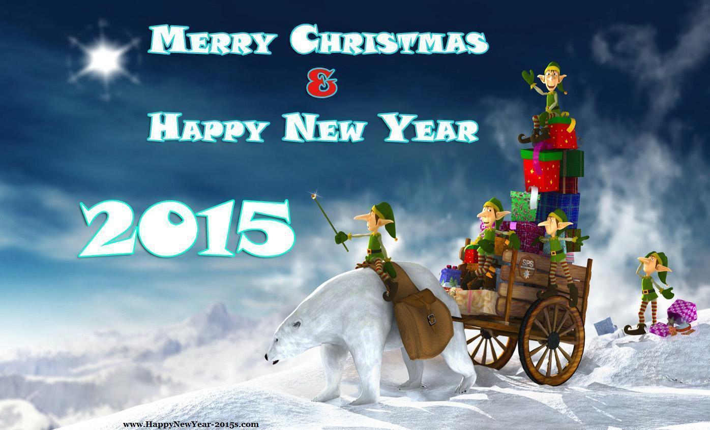 Merry Christmas 2015 HD Wallpaper. Happy New Year 2015