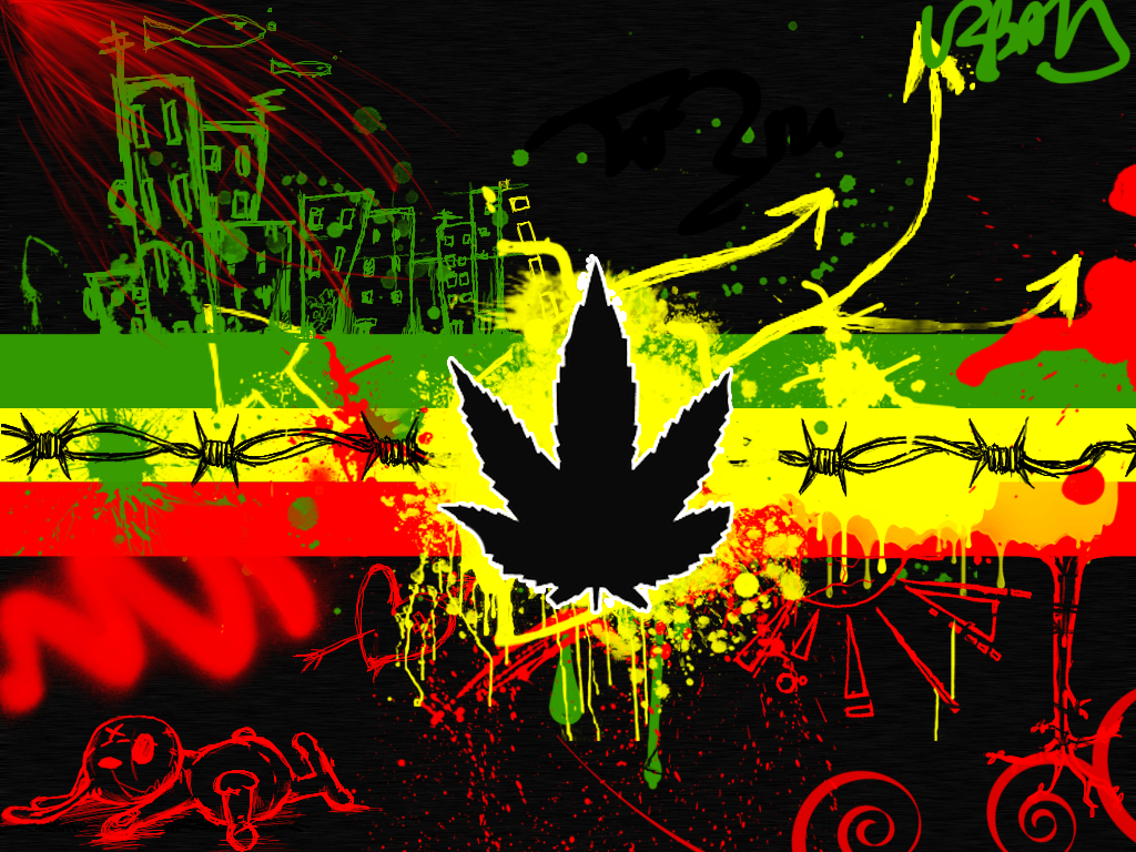 Pix For > Rasta Wallpaper