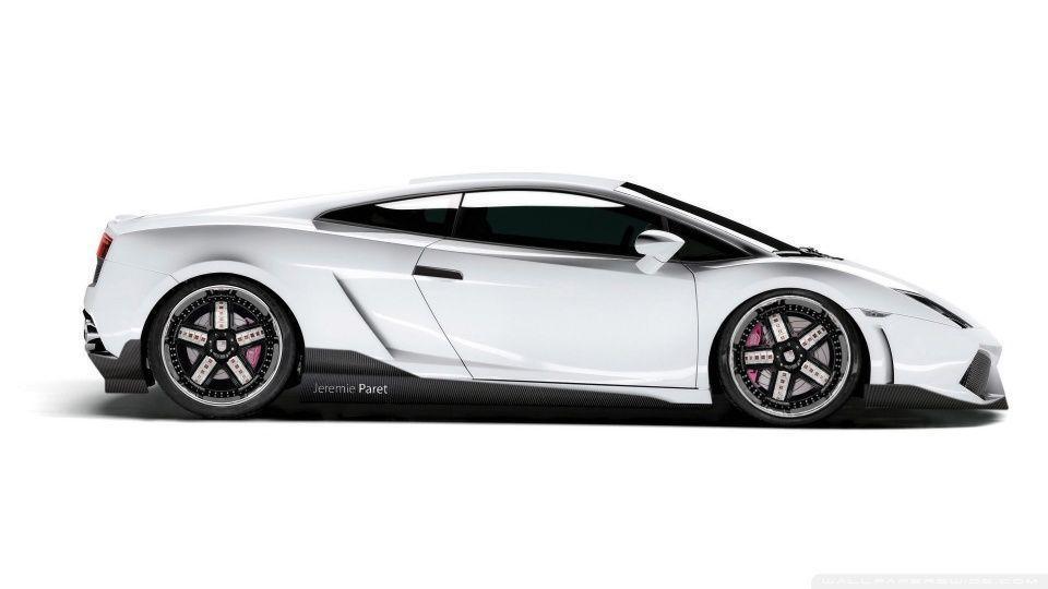 masaxy: White Lamborghini Gallardo Wallpaper