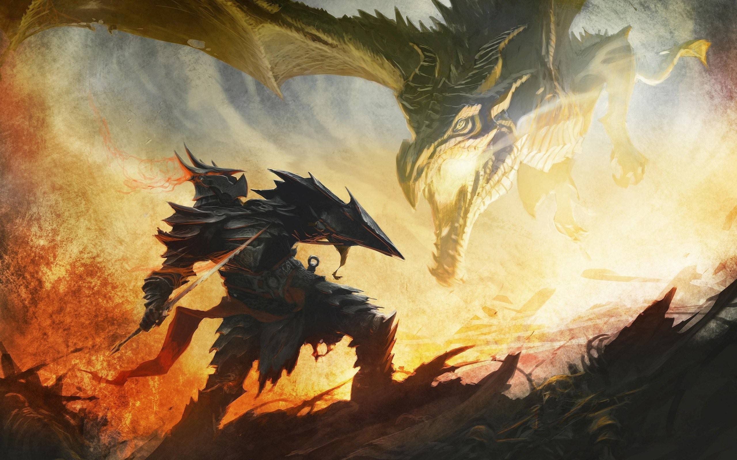 Skyrim Elder Scrolls Knight Medieval Dragon Drawing fantasy
